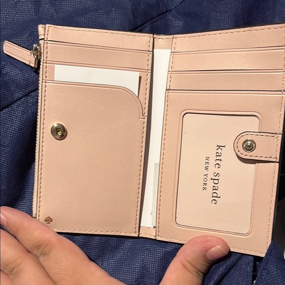Kate Spade baby pink Leather wallet - Picture 2 of 2